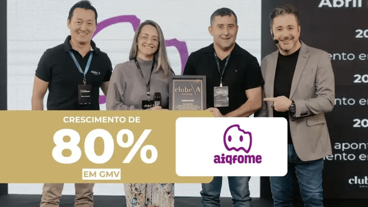Case aiqfome: crescimento de 80% em GMV
